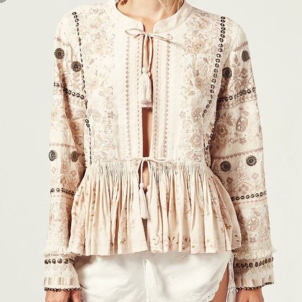 Spell Arabian Jewel Matinee Jacket XS